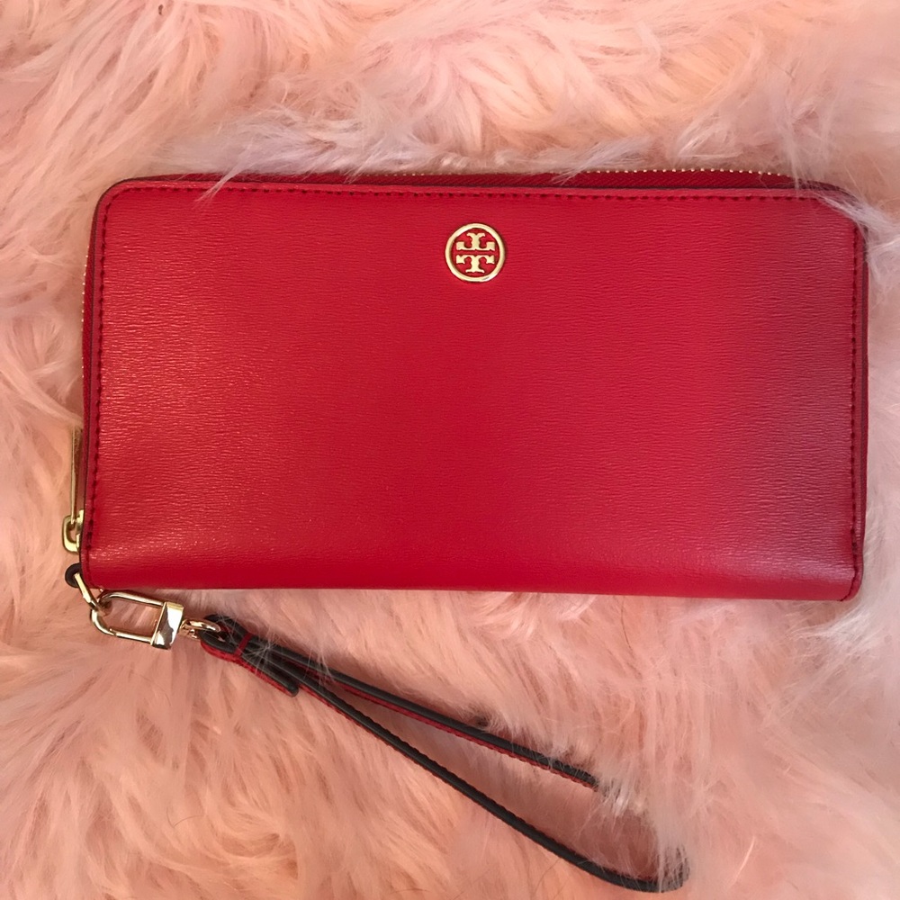 Tory Burch Parker Zip Continental Wallet/Wristlet